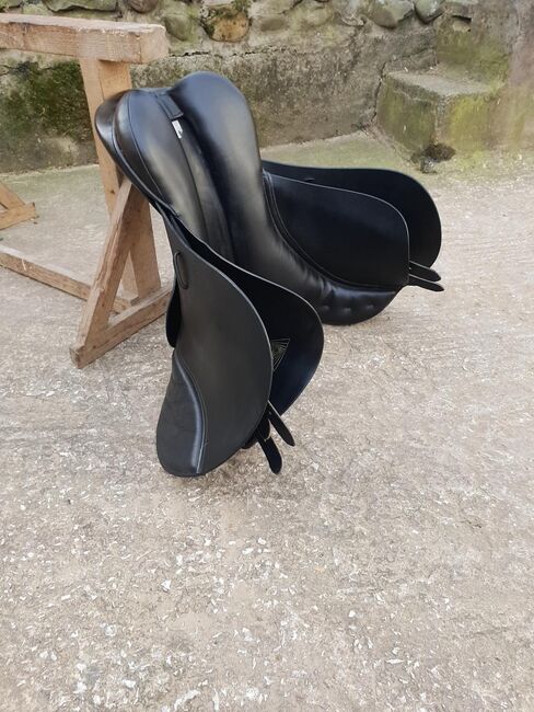 Frank Baines Balance Saddle, Balance saddle by Frank Baines GPJ B SEAT, Emma Kitching, Vielseitigkeitssattel (VS), Carnforth, Abbildung 4