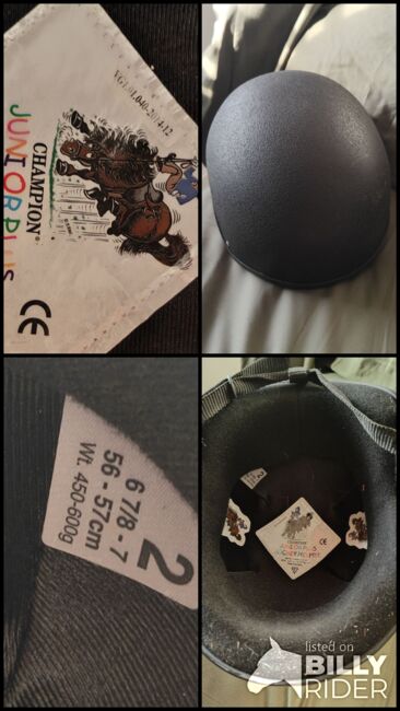 Free riding helmet, Champion junior plus jockey helmet Junior plus, Jen Attwood , Reithelme, Bristol, Abbildung 5