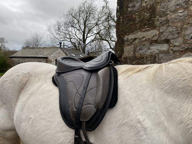 Freeform treeless saddle, Freeform Extra short base, Catherine Shihadah, Treeless Saddle, Kirkby Stephen , Image 3