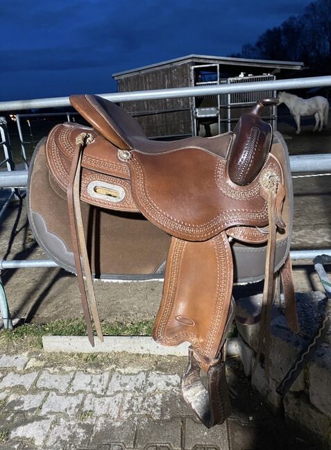 Freemax Westernsattel short aus Büffelleder, Freemax  Westernsattel short, Nelly , Western Saddle, München , Image 3