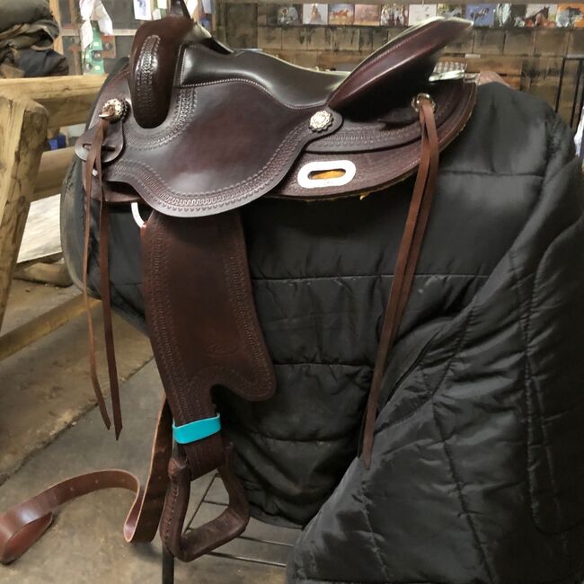 Freemax Western Short, 16er Sitz, Fork 3, Freemax Western Short Büffel, M. M., Western Saddle, Beckingen, Image 8