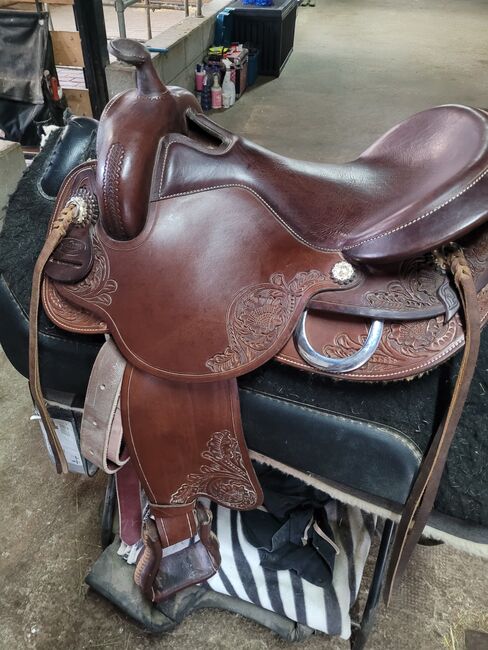 Freemax Westetnsattel, Freemax  Short cow, Shirley Gerhardt, Western Saddle, Monzingen , Image 2