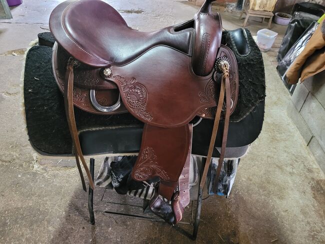 Freemax Westetnsattel, Freemax  Short cow, Shirley Gerhardt, Western Saddle, Monzingen , Image 3