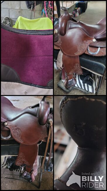 Freemax Westetnsattel, Freemax  Short cow, Shirley Gerhardt, Western Saddle, Monzingen , Image 8