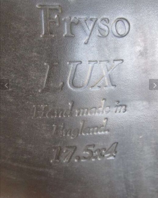 Fryso Lux Fit 4, Fryso Lux, Cornelia Braunstein , Dressursattel, Wildon, Abbildung 2