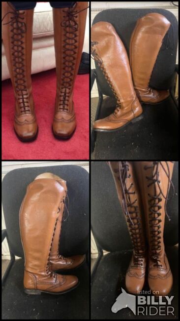 Full lace riding/dressage boots, Unknown  Full lace ping riding boots , Alice , Oficerki jeździeckie, Burgess hill , Image 5