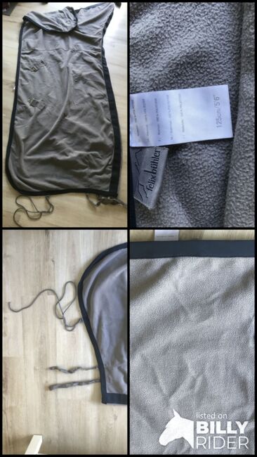Full-Neck Abschwitzdecke / 125 / grau-blau, Felix Bühler, Stephanie, Horse Blankets, Sheets & Coolers, Kaarst, Image 8