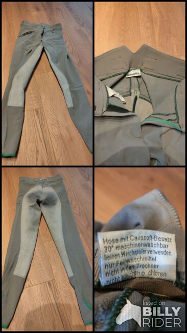 Vollbesatz Reithose grau Gr. 36, Cavallo, Cordula, Breeches & Jodhpurs, Salzgitter Bleckenstedt, Image 7