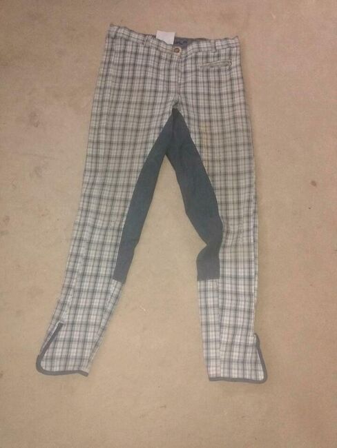 Vollbesatz-Reithose Damenreithose Gr. 38 equilibre blau, Equilibre, Rebecca, Breeches & Jodhpurs, Ulm