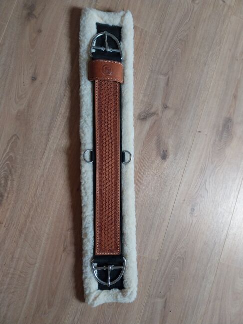 Fellgurt, size 26, unbekannt Sattelgurt mit fell, Maria Ender, Girths & Cinches, Königsfeld im Schwarzwald