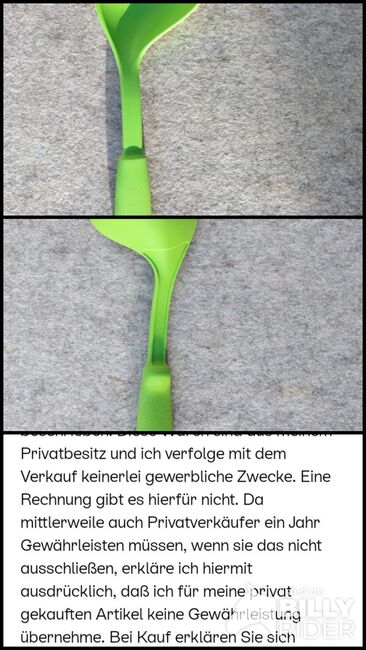 Futterschaufel grün, Celina, Pferdefutter, Peißenberg, Abbildung 4