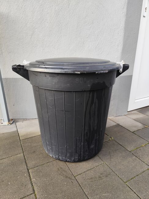 Futtertonne 80 Liter, Reiterlive Tonne, Jordans, Pferdefutter, Euskirchen 