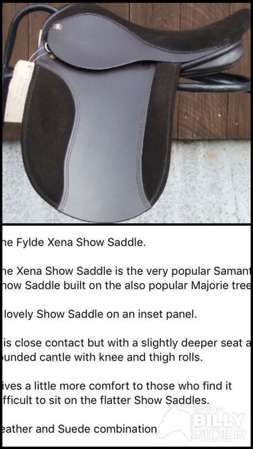 FYLDE XENA, Fylde Xena, LOUISA BOWEN , All Purpose Saddle, Wigan , Image 3