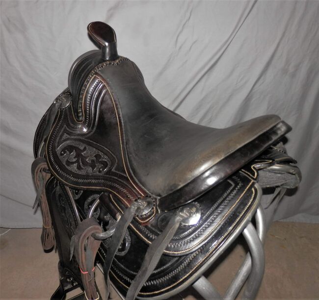 Gaited western saddle 16”, Elvaldo Sousa Elvaldo Sousa, Allison Hargis, All Purpose Saddle, Whitwell TN, Image 13