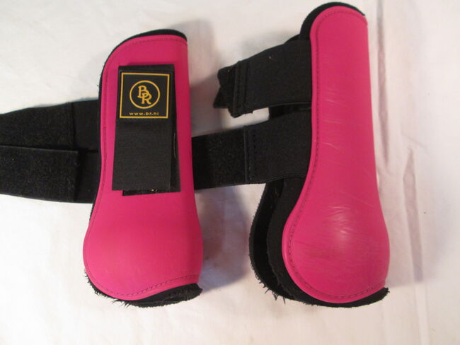 Gamaschen BR rosa pink vorne Full WB, BR, Mandy, Tendon Boots, Camburg, Image 2