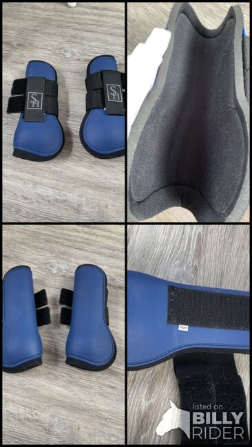 Gamaschen Pony blau neu Hartschalengamaschen, Showmaster  Hartschalengamaschen, Daniel Stachowiak , Tendon Boots, Dortmund , Image 5