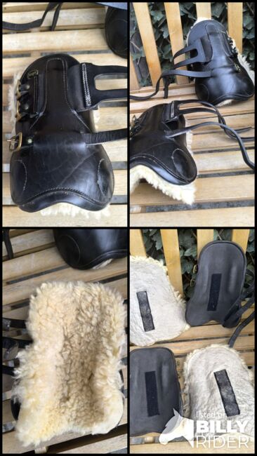 Ledergamaschen mit Lammfell Grl.: Full, Pfiff, Zuchthof , Tendon Boots, Twistringen , Image 5