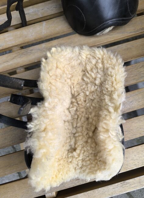 Ledergamaschen mit Lammfell Grl.: Full, Pfiff, Zuchthof , Tendon Boots, Twistringen , Image 3