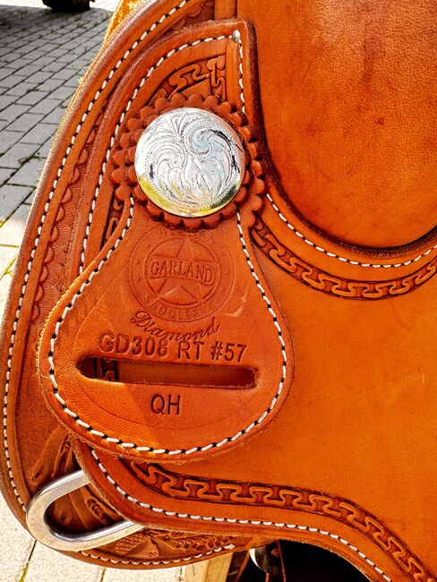 Garland Westernsattel, Garland, Mel Ede, Western Saddle, Wildeck, Image 4