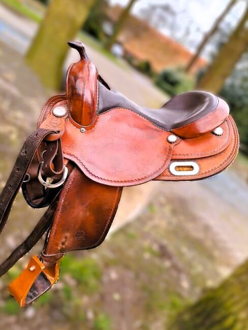 Garland Westernsattel breit, kurz, Garland, Angelika Schmidt, Westernsattel, Hoogstede