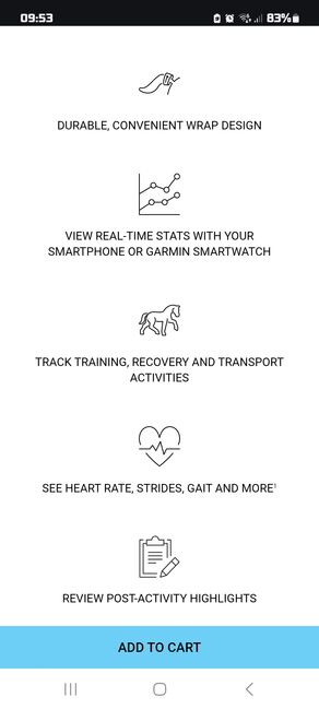 Garmin Blaze™ Equine Wellness System, Garmin BLAZE, CARLY GLASSPOOL, Pomocnicze wodze, Southampton