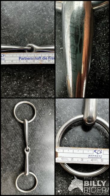 Gebisse silk steel 15,5 cm, silk steel, Daria, Horse Bits, Mering, Image 9