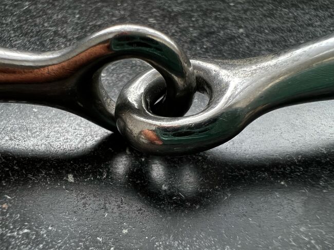 Gebisse silk steel 15,5 cm, silk steel, Daria, Wędzidła, Mering, Image 2