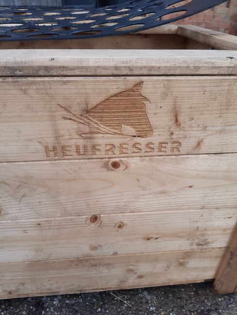 Heufresser Heukisten gebraucht - aus Holz mit Fressgitter, Heufresser  Heukiste Fix Plus Fichte geschlossene Bodenplatte ohne Bissschutz, ponymausi, Hay Nets, Bags & Rags, Naumburg, Image 3