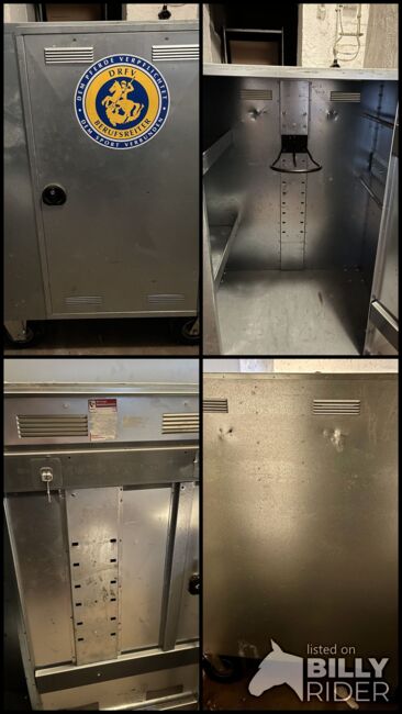 Turnierschrank Sattelschrank aus Metall verzinkt mit Rollen, Turnierschrank Sattelschrank aus Metall verzinkt mit Rollen, Sabrina, Tack Locker, Geisenheim, Image 9