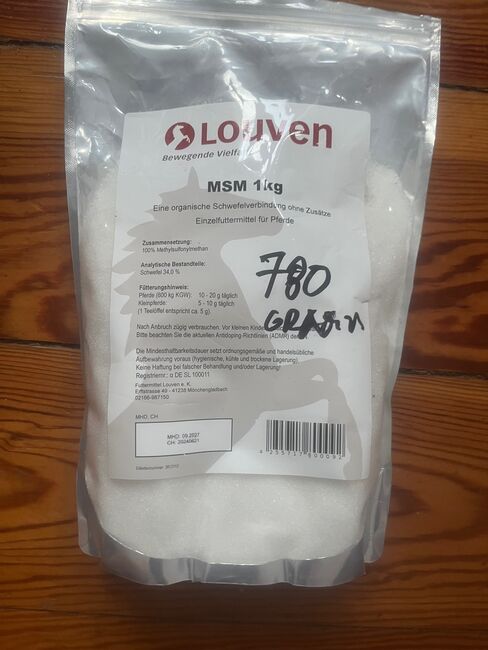 Gelenk, Arthrose, Bänder Zusatzfutter MSM Kurkuma Lexa Marstall, Marstall Lexa Louven Discount Futtershop , Tina, Pferdefutter, Berlin, Abbildung 4