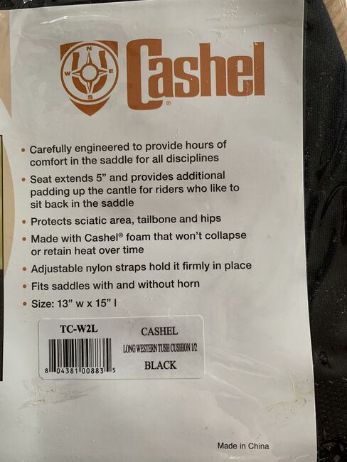 Gelkissen für Westernsattel, Cashel, Bernadette Bauer, Saddle Accessories, Rodgau, Image 4
