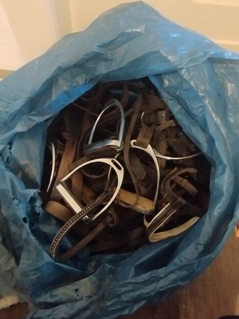 Konvolut Lederzubehör und Steigbügel, Melanie , Training Aids, Mühlhausen/Thüringen, Image 4