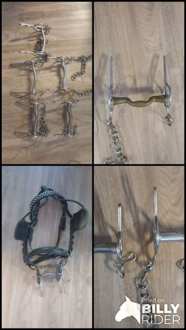 Konvolut verschiedene Gebisse und Kopfgestelle, Martina Schaerer , Horse Harness, Ostrach, Image 7