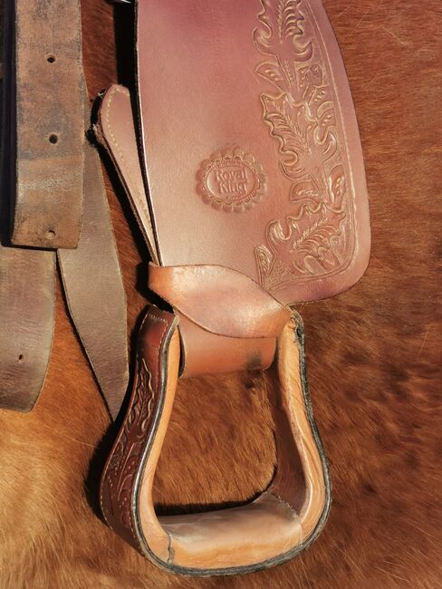 Neuwertiger Marken-Westernsattel ROYAL KING für Kaltblut u.ä, Royal King  Westernsattel , Alex H. , Western Saddle, Witten, Image 5