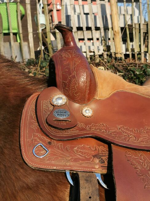 Neuwertiger Marken-Westernsattel ROYAL KING für Kaltblut u.ä, Royal King  Westernsattel , Alex H. , Western Saddle, Witten, Image 7