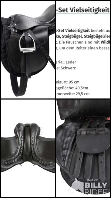 Vielseitigkeitsattel, Kerbl , Privat, All Purpose Saddle, Velpke, Image 6