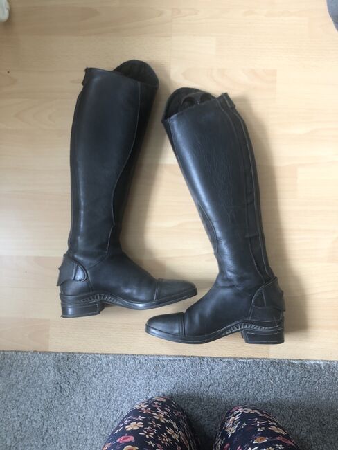 Geneve Lederreitstiefel von Horze, Horze  Geneve Leder - Reitstiefel , Vivien , Riding Boots, Klettbach , Image 3