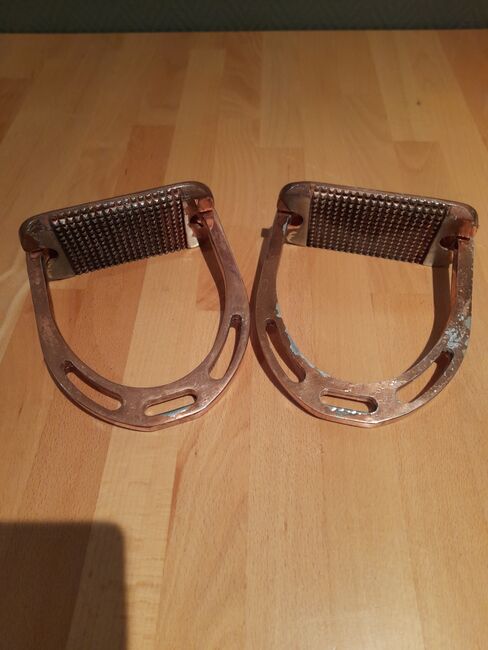 ⭐Genisys/Steigbügel Aluminium wie Jin Stirrups in rosegold⭐, Genisys , Familie Rose, Saddle Accessories, Wrestedt, Image 2