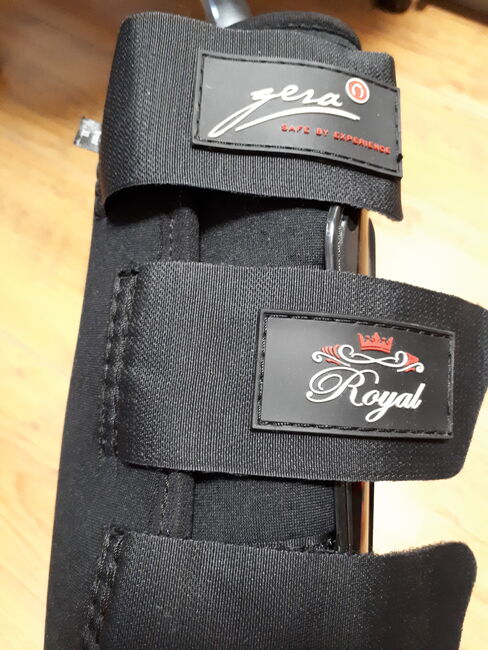 Gera Dressurgamaschen Royal Pro, Gr. XL, vorne, Gera ROYAL Pro , Lina, Tendon Boots, Halver, Image 4