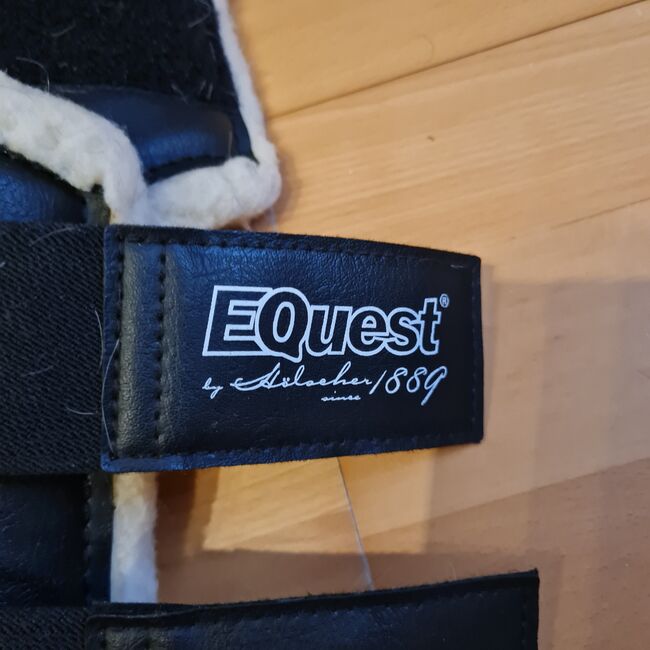 Dressur Gamaschen schwarz Equest Größe M, Equest, Annika Wagner , Ochraniacze, Mayen, Image 3