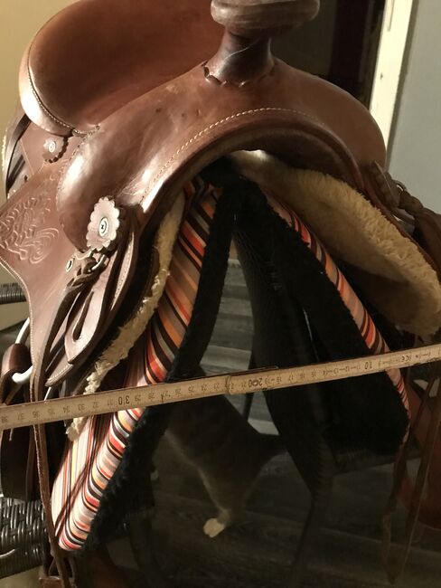 Toller bequemer Westernsattel sucht Pferd 🤗, Janina Kefalas, Western Saddle, Colbitz , Image 6