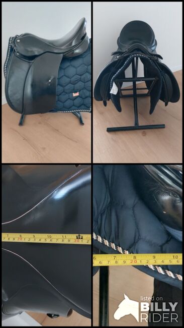 Toller VS Sattel Dressur 16 Zoll rosa Strass und rosegold Keder gepflegt!, Mareike K, All Purpose Saddle, Marsberg, Image 16