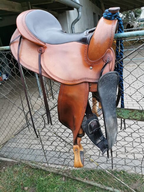 Toller Westernsattel von Deuber und Partner, Deuber und Partner  Flex Fit Vario 1305 Reinhold Bartmann , Rike gr. , Western Saddle, Anklam 