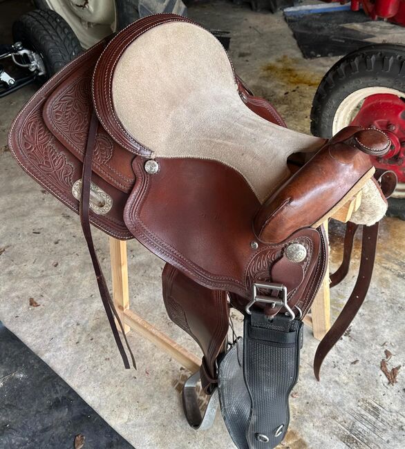 Toller Sattel für 400€, Qualität braucht keinen Namen  Reiningsattel, Caro, Western Saddle, Limbach , Image 5