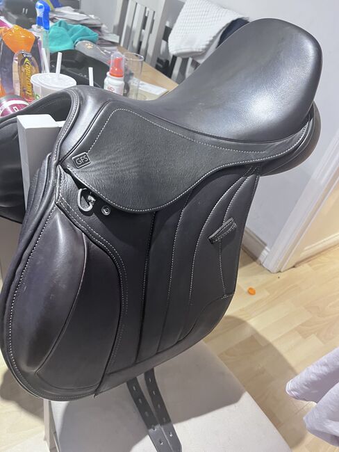 GFS brown 17” jump saddle, GFS, Chrissy, Siodła skokowe, Northa