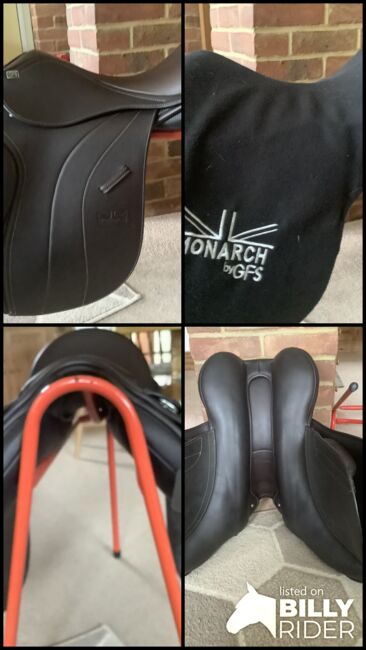 GFS MONARCH, GFS MONARCH FULLY INTERCHANGEABLE GULLET GP S602XB, Debra  Mills, All Purpose Saddle, Brighton, Image 8