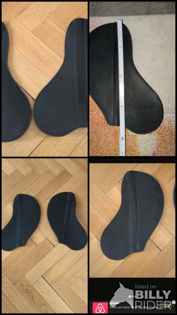 Ghost Aufsteckfender schwarz Ledee, Ghost Aufsteckfender breit, Jacqueline , Sattelzubehör, Mogendorf, Abbildung 6