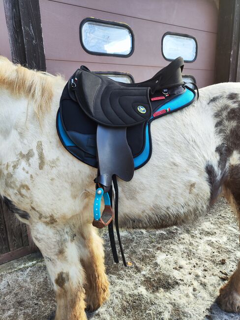 Ghost Cavallin Toscana Tango, baumlos mit Steigbügeln, Ghost Tango Cavallin, Jacqueline , Treeless Saddle, Mogendorf, Image 8