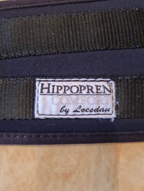 Sattelgurt Hippopren Textil mit Geleinlagen 130 schwarz, Chris H., Popręgi, Hamburg Eißendorf, Image 2