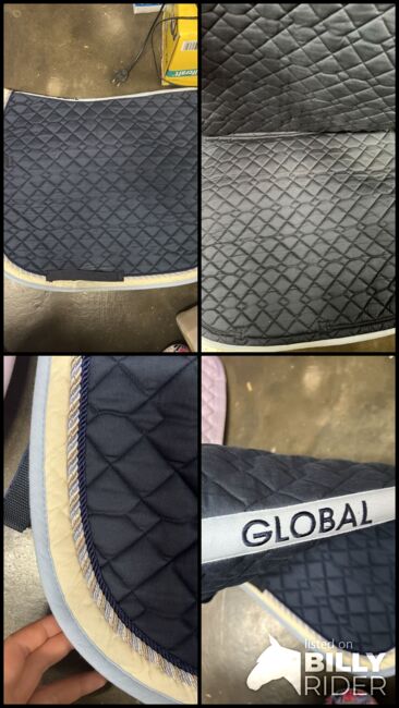 Global Dressur Schabracke blau, Global , Julia Krings, Schabracken, Heinsberg, Abbildung 5